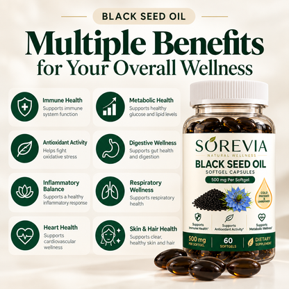 Premium Ethiopian Black Seed Oil Softgels