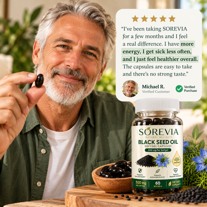 Premium Ethiopian Black Seed Oil Softgels